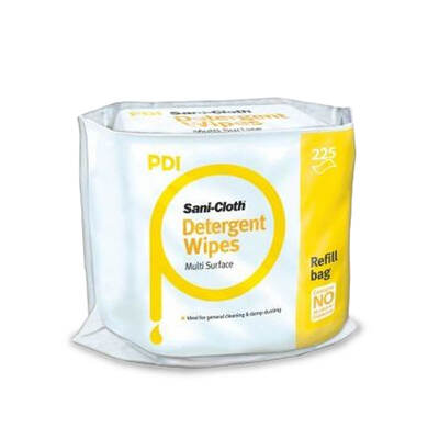 Sani-Cloth Detergent Wipes Tub Refill x225