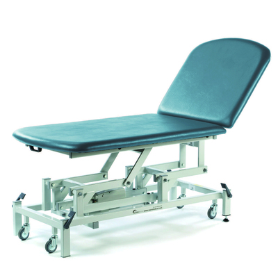 MEDICARE BARIATRIC 2 SECTION ELECTRIC COUCH - SKY BLUE Sky Blue