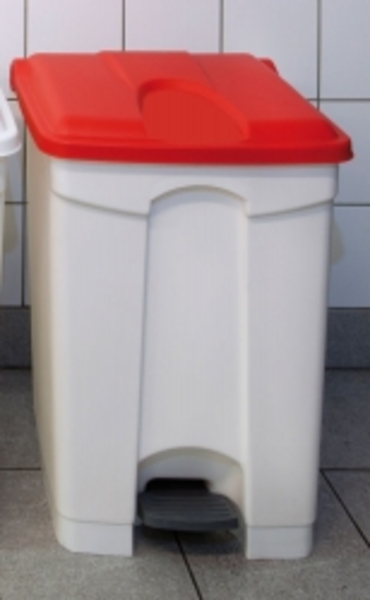 70 Litre Step Container - Red Red